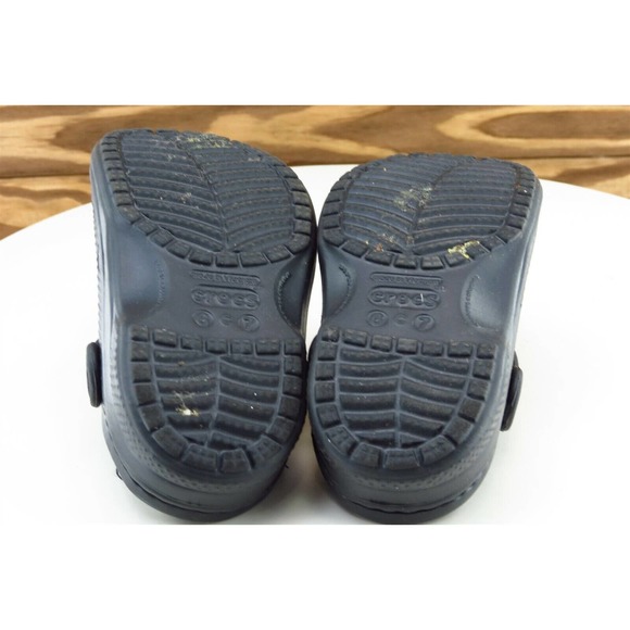 Crocs Toddler Boys 6-7 Medium Black Clog Synthetic - Picture 5 of 5